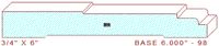 Baseboard 6" - 98 Baseboard 6" - 98