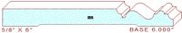 Baseboard 6" Baseboard 6"