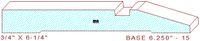 Baseboard 6-1/4" - 15 Baseboard 6-1/4" - 15