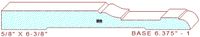 Baseboard 6-3/8" - 1 Baseboard 6-3/8" - 1