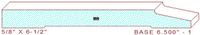 Baseboard 6-1/2" - 1 Baseboard 6-1/2" - 1