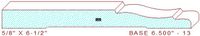 Baseboard 6-1/2" - 13 Baseboard 6-1/2" - 13