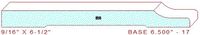 Baseboard 6-1/2" - 17 Baseboard 6-1/2" - 17
