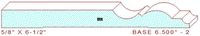 Baseboard 6-1/2" - 2 Baseboard 6-1/2" - 2