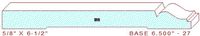 Baseboard 6-1/2" - 27 Baseboard 6-1/2" - 27