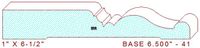 Baseboard 6-1/2" - 41 Baseboard 6-1/2" - 41