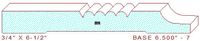 Baseboard 6-1/2" - 7 Baseboard 6-1/2" - 7