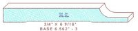 Baseboard 6-9/16" - 3 Baseboard 6-9/16" - 3