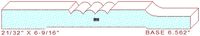 Baseboard 6-9/16" Baseboard 6-9/16"
