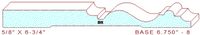 Baseboard 6-3/4" - 8 Baseboard 6-3/4" - 8