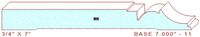Baseboard 7" - 11 Baseboard 7" - 11