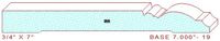 Baseboard 7" - 19 Baseboard 7" - 19