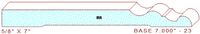 Baseboard 7" - 23 Baseboard 7" - 23