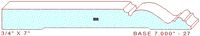 Baseboard 7" - 27 Baseboard 7" - 27
