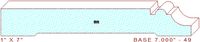 Baseboard 7" - 49 Baseboard 7" - 49
