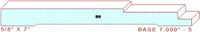 Baseboard 7" - 5 Baseboard 7" - 5