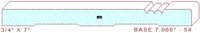 Baseboard 7" - 54 Baseboard 7" - 54