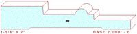 Baseboard 7" - 6 Baseboard 7" - 6