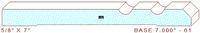 Baseboard 7" - 61 Baseboard 7" - 61