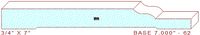 Baseboard 7" - 62 Baseboard 7" - 62