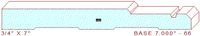 Baseboard 7" - 66 Baseboard 7" - 66