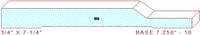 Baseboard 7-1/4" - 10 Baseboard 7-1/4" - 10