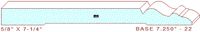 Baseboard 7-1/4" - 22 Baseboard 7-1/4" - 22
