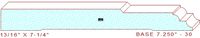 Baseboard 7-1/4" - 30 Baseboard 7-1/4" - 30