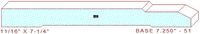 Baseboard 7-1/4" - 51 Baseboard 7-1/4" - 51