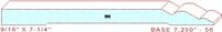 Baseboard 7-1/4" - 56 Baseboard 7-1/4" - 56