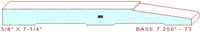 Baseboard 7-1/4" - 73 Baseboard 7-1/4" - 73