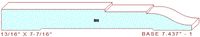 Baseboard 7-7/16"- 1 Baseboard 7-7/16"- 1