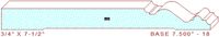 Baseboard 7-1/2" - 18 Baseboard 7-1/2" - 18