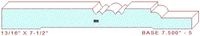Baseboard 7-1/2" - 5 Baseboard 7-1/2" - 5