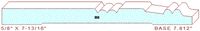 Baseboard 7-13/16" Baseboard 7-13/16"