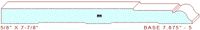 Baseboard 7-7/8" - 5 Baseboard 7-7/8" - 5