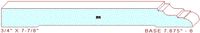 Baseboard 7-7/8" - 6 Baseboard 7-7/8" - 6