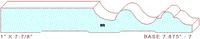 Baseboard 7-7/8" - 7 Baseboard 7-7/8" - 7