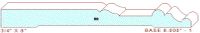 Baseboard 8" - 1 Baseboard 8" - 1