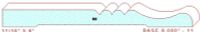 Baseboard 8" - 11 Baseboard 8" - 11