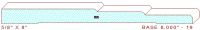 Baseboard 8" - 19 Baseboard 8" - 19