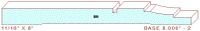 Baseboard 8" - 2 Baseboard 8" - 2