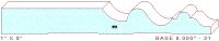 Baseboard 8" - 21 Baseboard 8" - 21