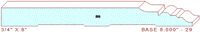 Baseboard 8" - 29 Baseboard 8" - 29