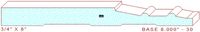 Baseboard 8" - 30 Baseboard 8" - 30