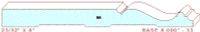 Baseboard 8" - 33 Baseboard 8" - 33