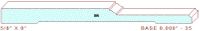Baseboard 8" - 35 Baseboard 8" - 35