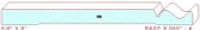 Baseboard 8" - 4 Baseboard 8" - 4