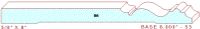 Baseboard 8" - 53 Baseboard 8" - 53