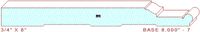 Baseboard 8" - 7 Baseboard 8" - 7